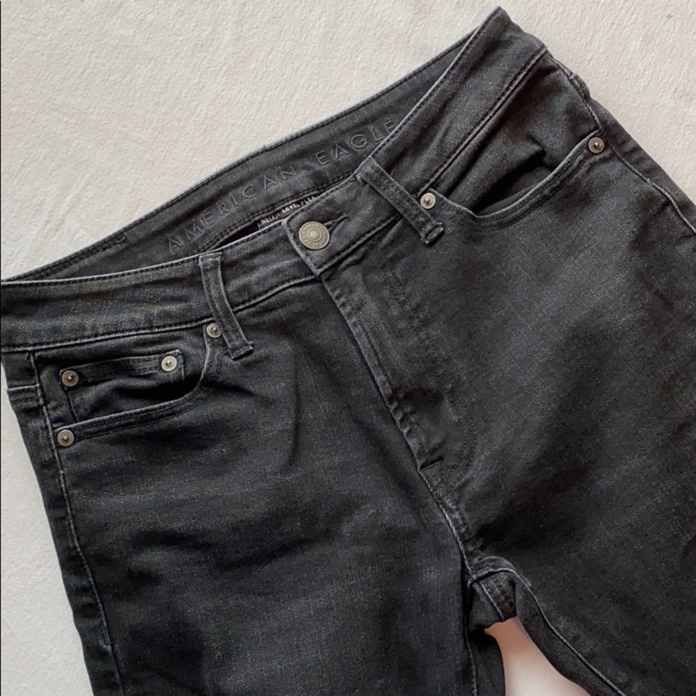 American Eagle black jeans 29x30